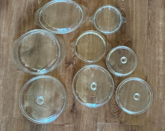 Vintage Pyrex Glass Lid Replacements