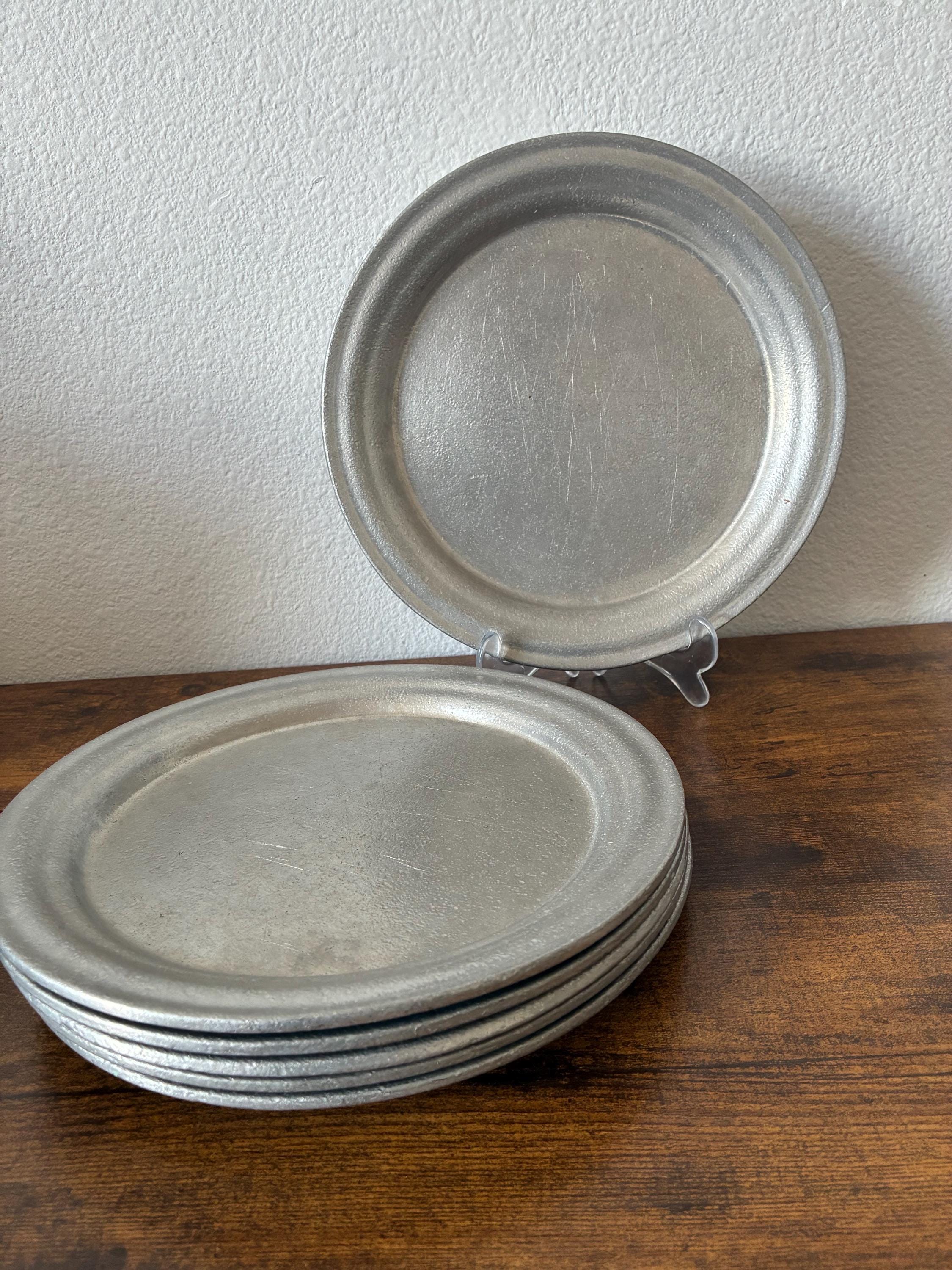 Wilton Columbia Pewter Plate - Etsy