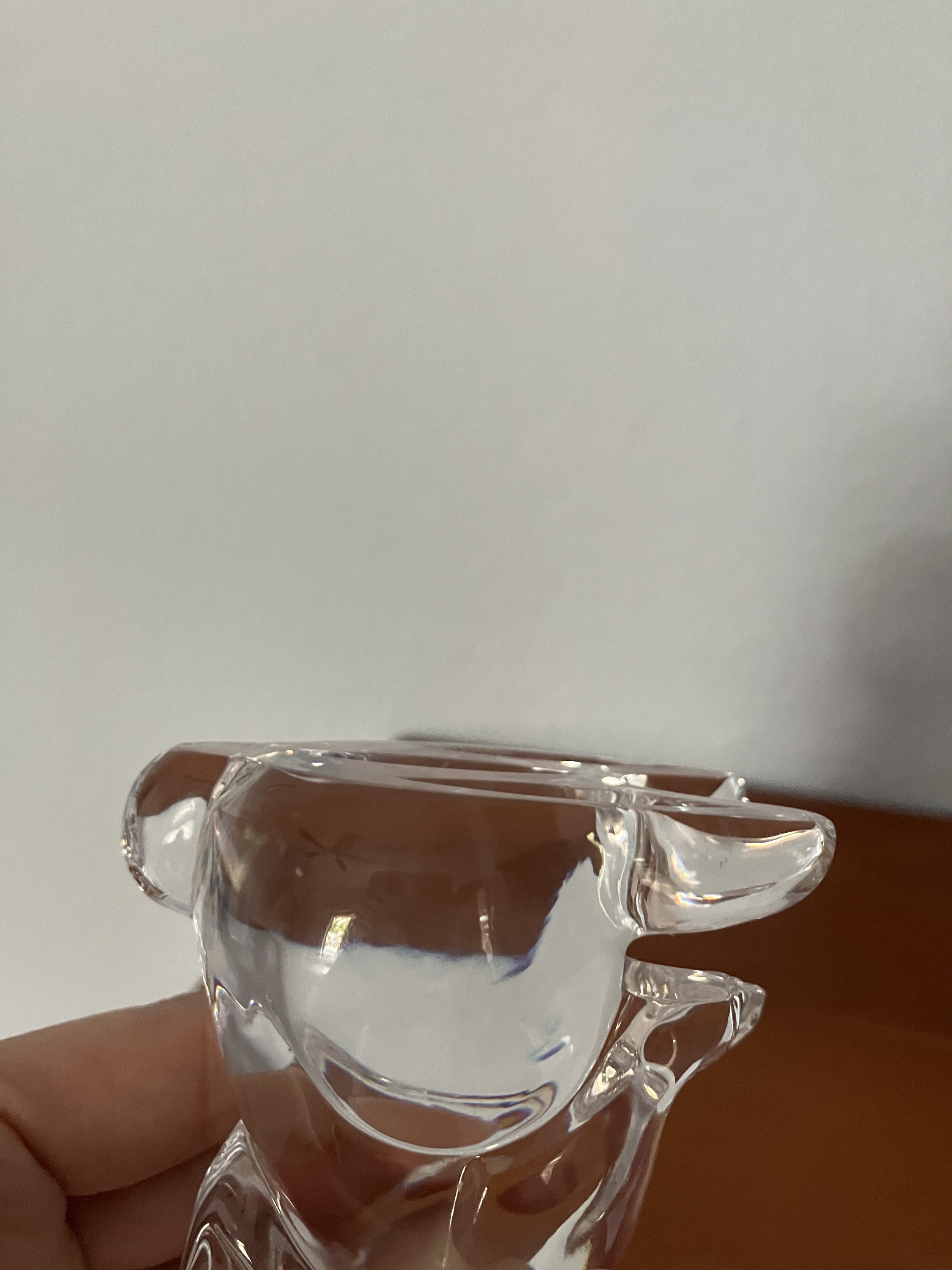 Vintage Waterford Clear Crystal Sitting Bunny Rabbit Figurine, Crystal ...