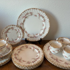 Royal Albert Dimity Rose Set - Etsy