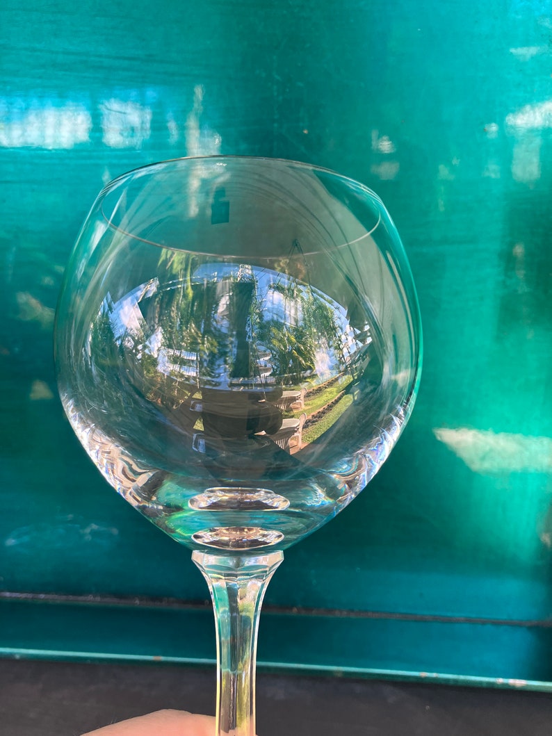 2 Vintage Crystal Wine Glasses Germany Richmond by Etsy