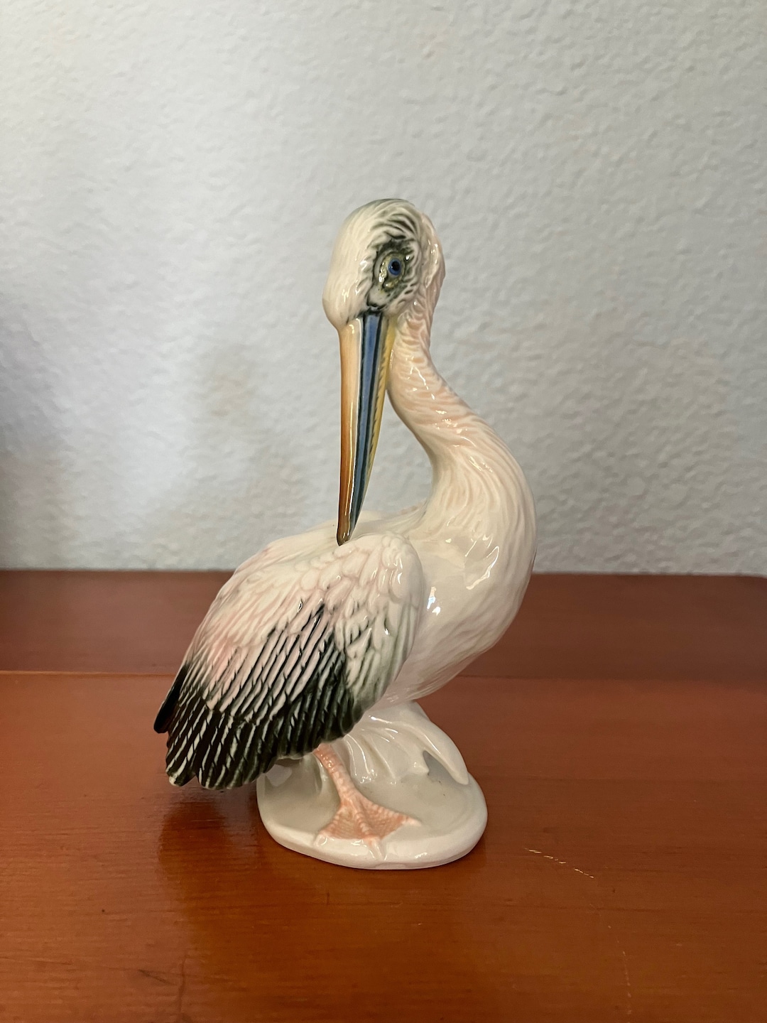 Figurine Ancienne Max Carl - Pélican - Allemagne De L'Ouest