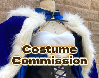 Cosplay Costume Commission | Saber Fate Grand Order Inspired Costumes Order to make | Altria Pendragon Cosplay | DM me for a Quote | TIP JAR