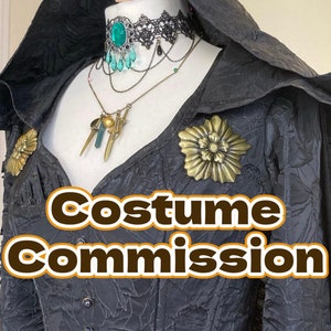 Cosplay Costume Commission | Recident Evil Inspired Costumes Order to make | RE8 Village Dimitrescu Character | DM me for a Quote | TIP JAR