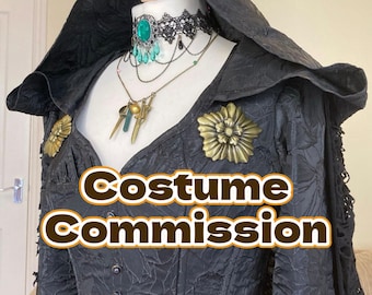 Cosplay Costume Commission | Recident Evil Inspired Costumes Order to make | RE8 Village Dimitrescu Character | DM me for a Quote | TIP JAR