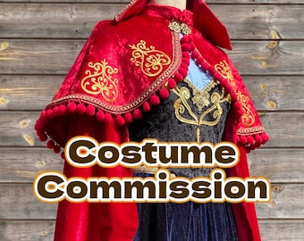 Cosplay Costume Commission | Anna Inspired Costumes Order to make | Frozen Disney Anime Character | DM me for a Quote | TIP JAR