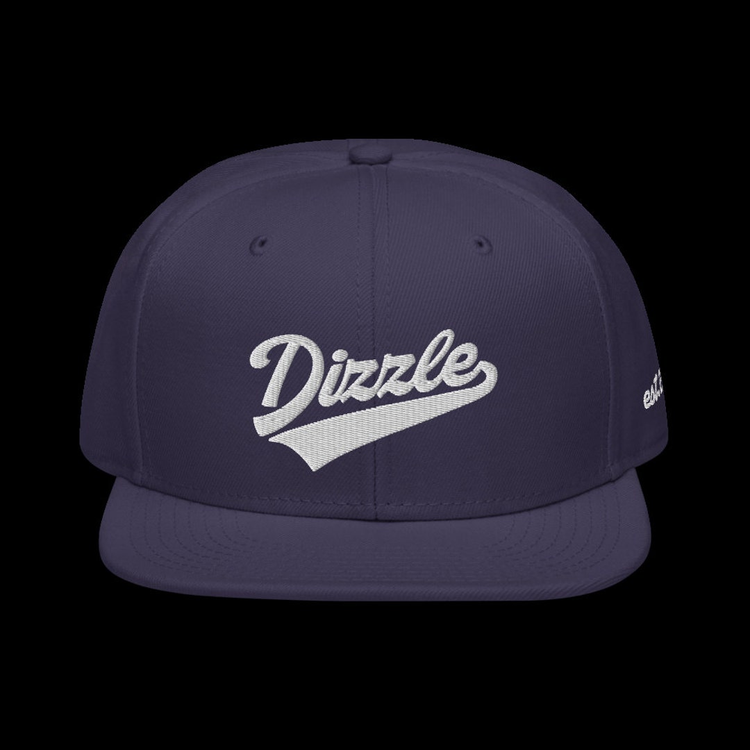 Navy DIZZLE BRAND Cap Blue With White Letters - Etsy