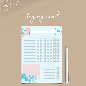 Chore Chart | Chore Chart for Kids | Daily Planner | Planner for Kids | Planner Printable | Responsibility Chart | Printable Chore Chart