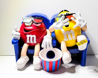 M&M Movie Theater Character Candy Dispenser Special Edition | Gift for Children