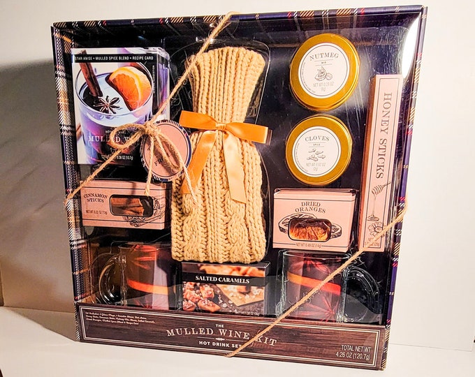 Premium Mulled Wine Making Kit DIY Cocktail Infusion Kit for Adults