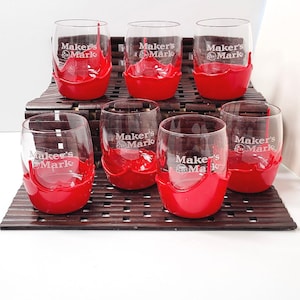 Tasting Makers Mark Dipped Whiskey Glass | Gifts for Him