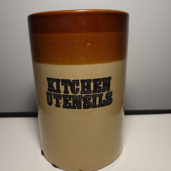 Utensil Crock Etsy