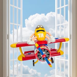 M&m Plane Dispenser - Etsy