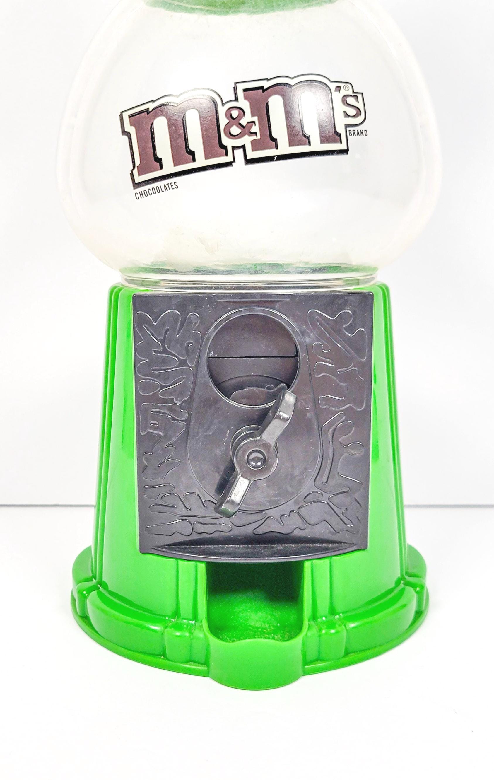 Green M&M Candy Dispenser 