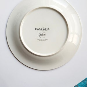 Throwback Plate Retro Coca-cola Dinner Plates and Soup Bowl Set | 90s Throwback Plates ...