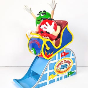 M&M Movie Roller Coaster Character Candy Dispenser | Gift for Children