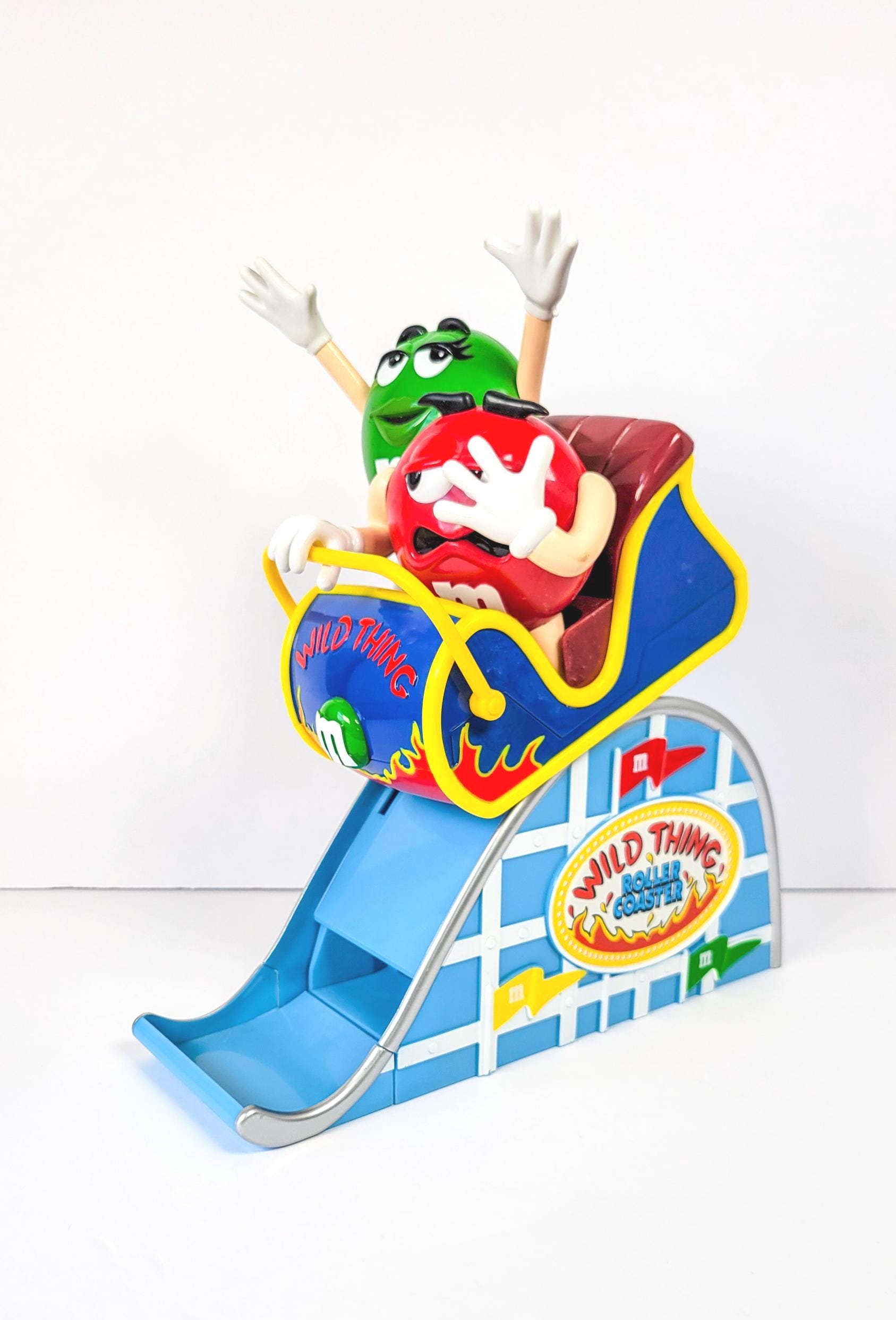 M&M Movie Roller Coaster Character Candy Dispenser | Gift for Children