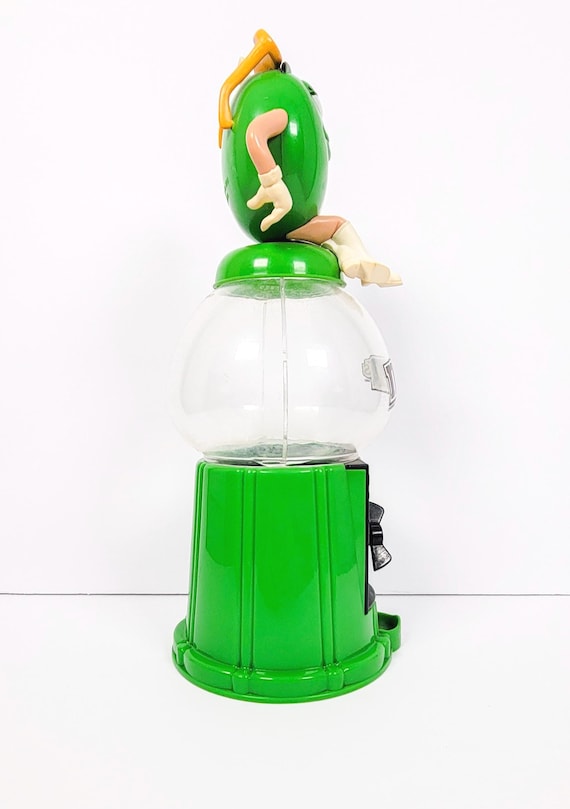 M&M's GREEN SHOPPER DISPENSER 本体 Green M&M Candy Dispenser 