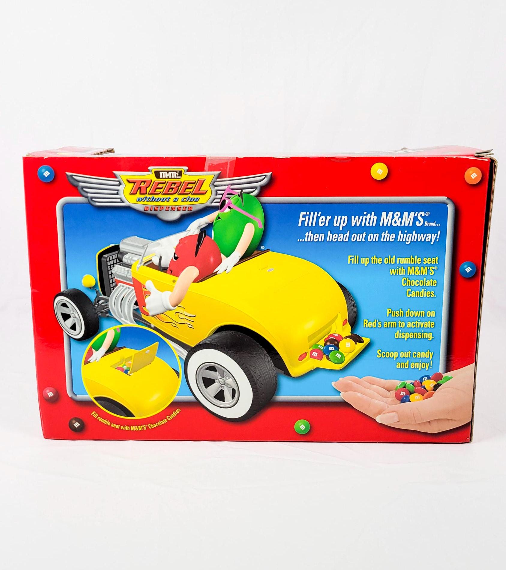 M&amp;M&#39;s エムアンドエムズ ディスペンサー ホットロッドカー REBEL without a clue DISPENSER T06-s081 Amazon.com: M&M's Candy Dispenser - Rebel Without A Clue