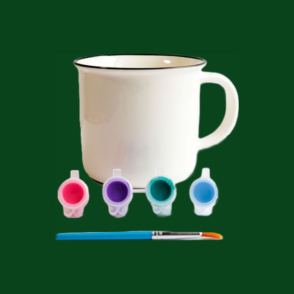 Paint Your Own Mug Etsy