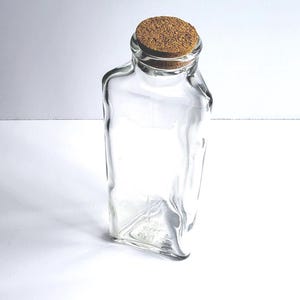 MCM Shaped Glassware with Cork Lid | Kitchen Table Decor Ideas