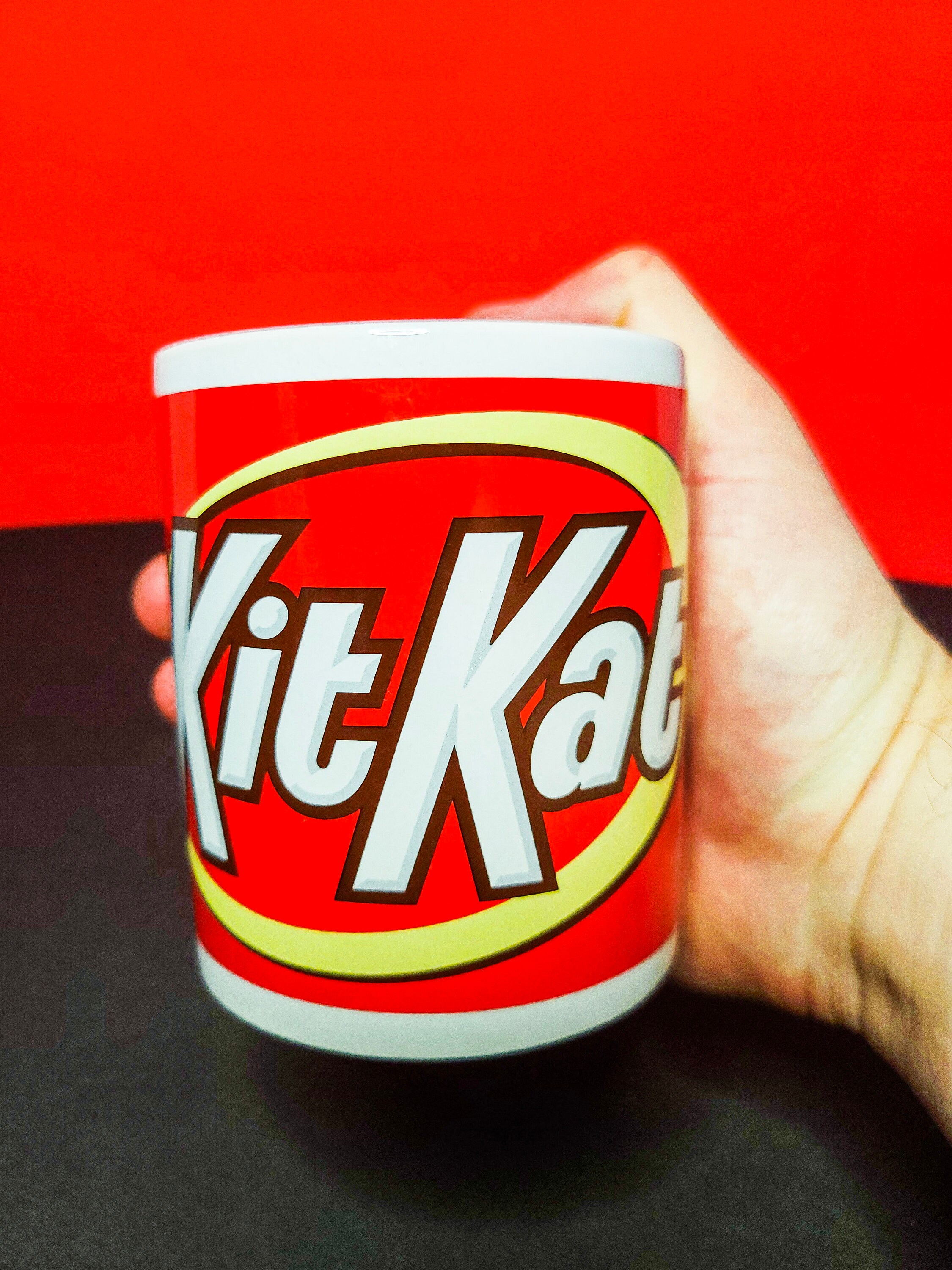 Kit Kat Themed Coffee Cup Dorm Room Decor Etsy