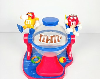 M&M Bingo Cage Candy Dispenser on Stand | Gift for Children