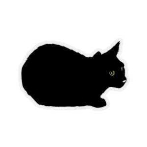 Black Cat Sticker
