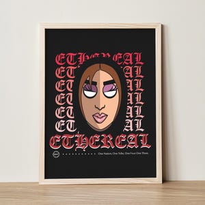 Arabic Woman Portrait, Hijab Woman Poster, Arabic Woman Room Decor, Digital Illustration Arabian Woman, Arab Woman-Middle East Digital Print