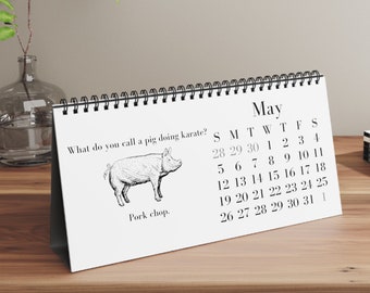 2024 Dad Joke Desk Calendar