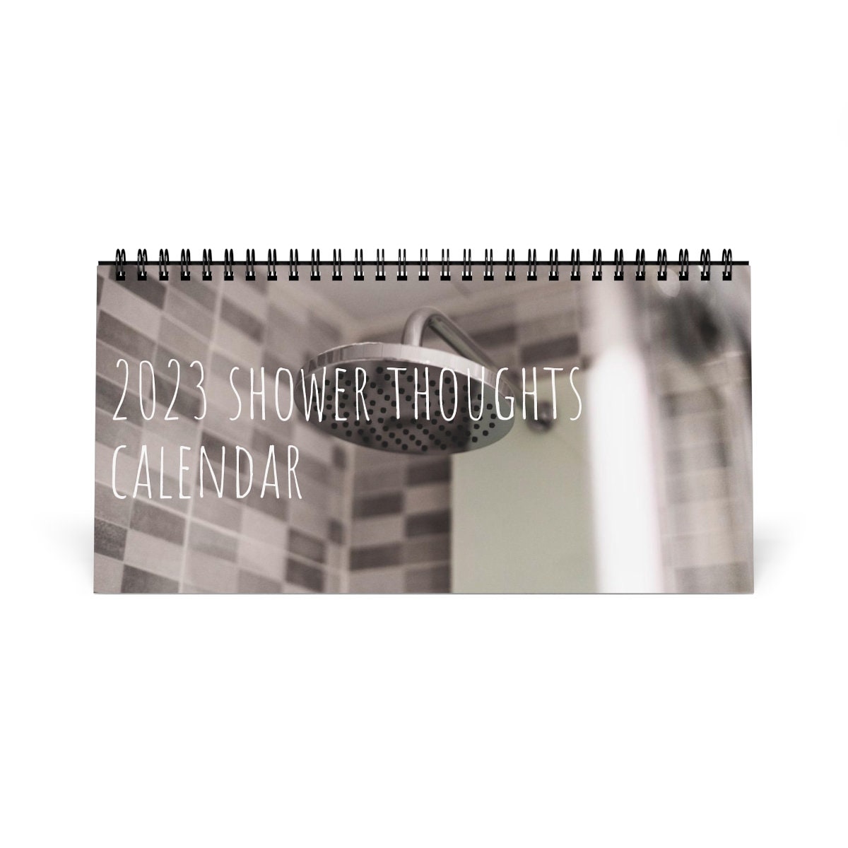 2023 Shower Thoughts Funny Desk Calendar Etsy
