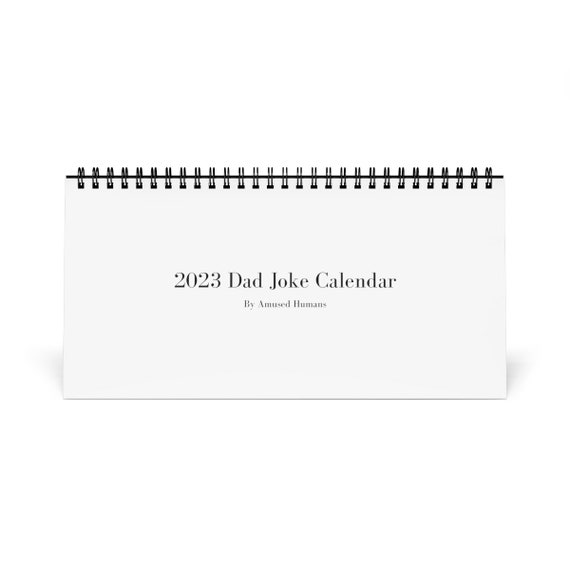 2023 Dad-joke Desk Calendar - Etsy
