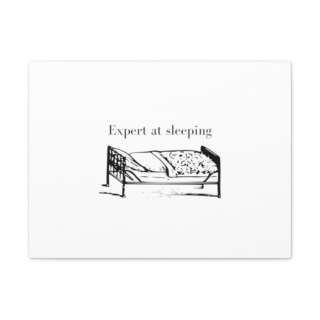 Expert Sleeper Funny Wall Decor Etsy