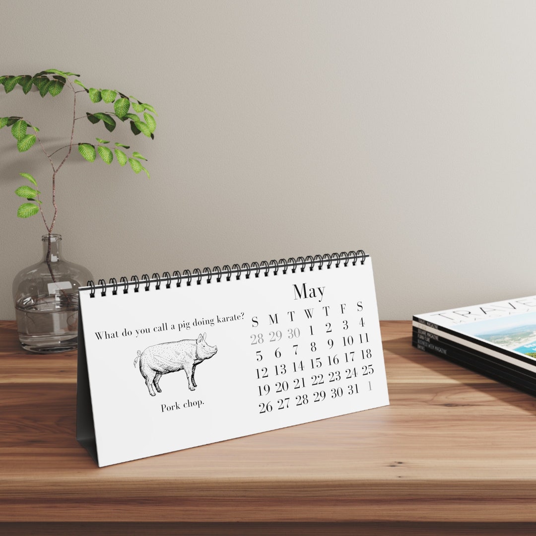 2024 Dad Joke Desk Calendar Etsy