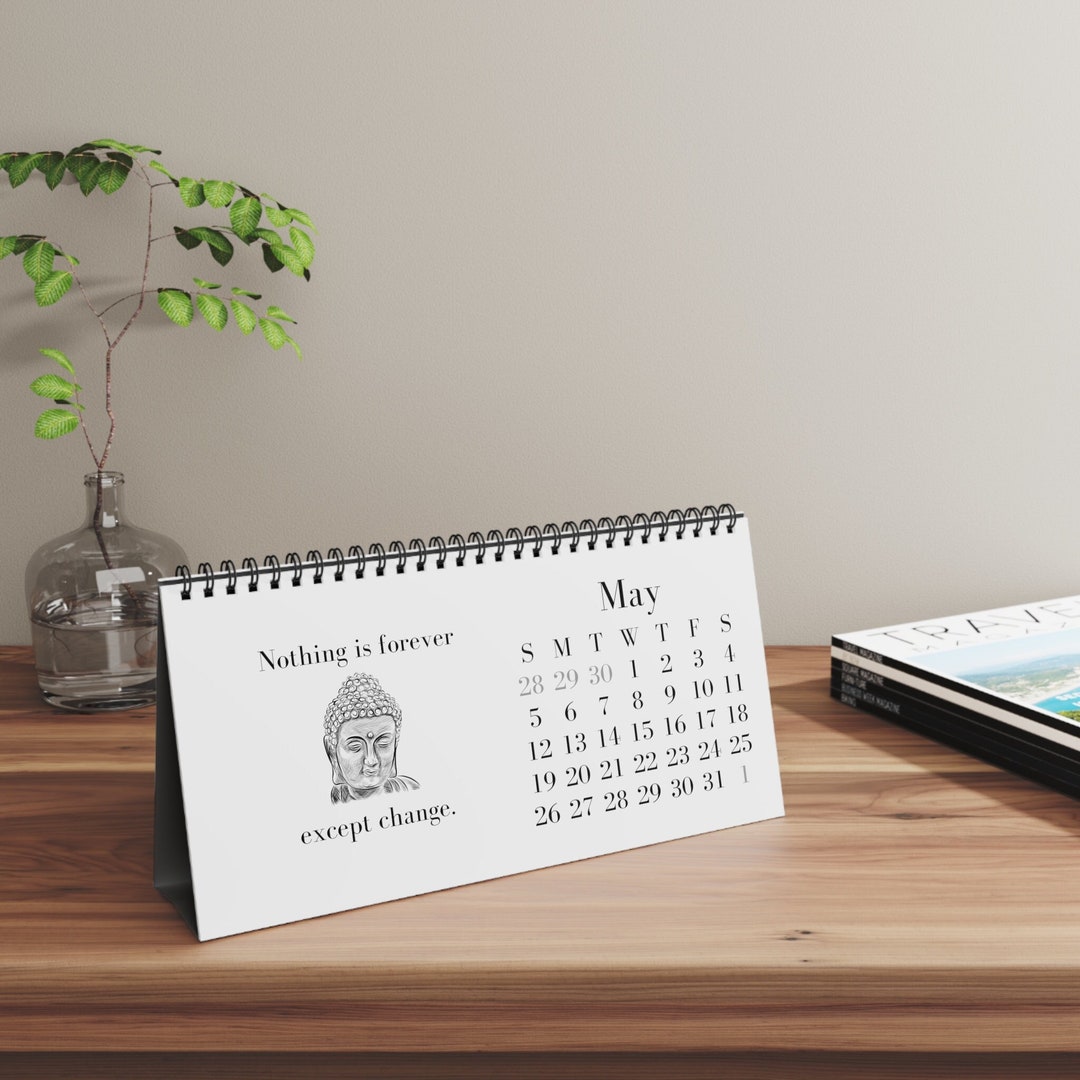 2024 Inspirational Desk Calendar Etsy