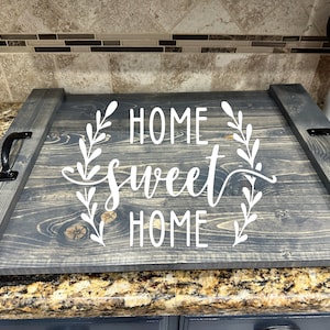 Home Sweet Home - Stove Cover- Handmade - Custom - Stove Top Cover - Noodle Board - Kitchen Décor - Housewarming - Wedding - Christmas -Gift