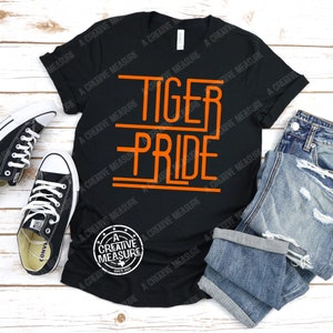 Tiger Pride Shirt - School Pride Shirt - Tiger Mascot - Mascot - Teacher - Team - Coach - T-Shirt - Tee - Team Pride - School Spirit Shirt