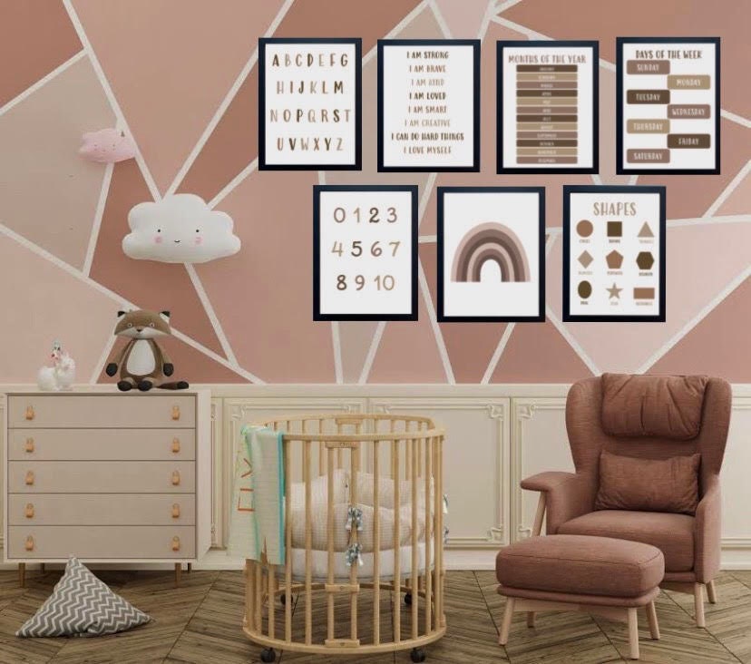 KIDS WALL ART - Kids Art Print - Kids Wall Decor - Kids Room Decor ...