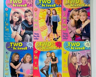 Like New! Two of a Kind Series // Choose One // Vintage Mary-Kate and Ashley Books // Based on TV Series // Olsen Twins // 1990s // 2000s