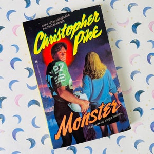Christopher Pike // Monster 1992 // Vintage Teen Horror Novel // Archway Paperback YA Fiction // Young Adult Thriller // 1990s