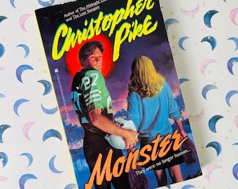 Vintage Christopher Pike Book: Monster 1992 Archway Paperback