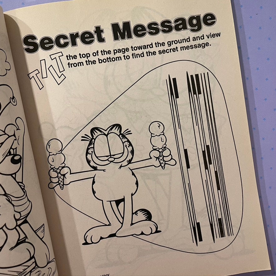 Garfield’s Super Jumbo Coloring & Activity Book