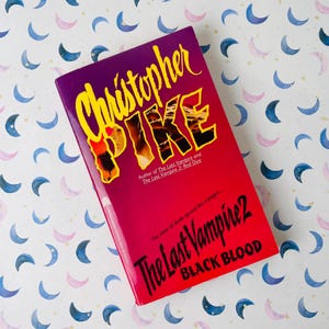 Christopher Pike // The Last Vampire 2 Black Blood 1994 // Vintage Teen Horror Novel // Archway Paperback YA Fiction // 1990s