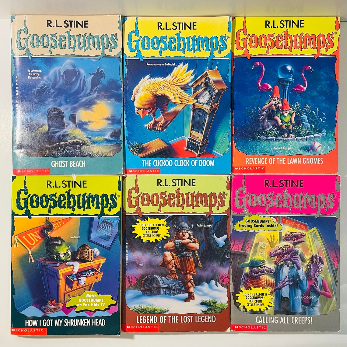 Good Condition Goosebumps Books // Choose One // R.L. Stine // Original ...