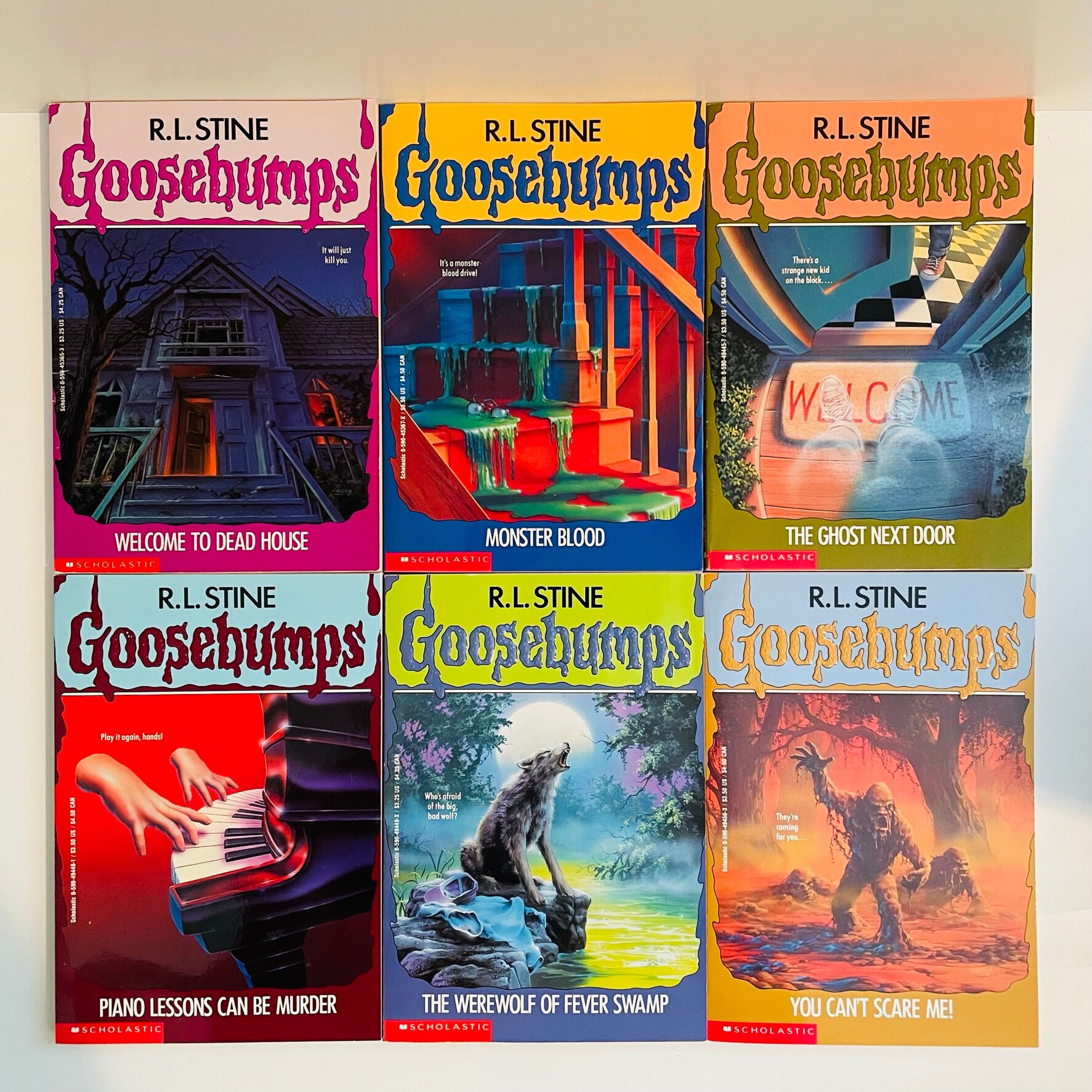 Like New Goosebumps Books // Choose One // R.L. Stine // Etsy