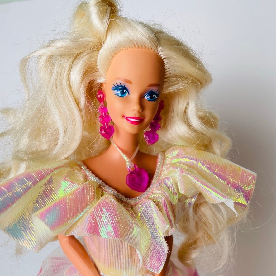 Secret Hearts Barbie Gift Box 1992 // Vintage 90s Barbie Magazine for