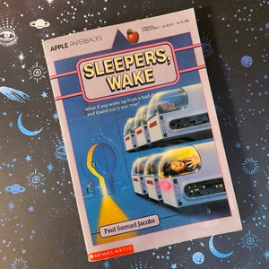 Sleepers, Wake 1991 by Paul Samuel Jacobs // Apple Paperbacks // Vintage Teen Thriller Book // Chapter Book // Teen Sci-Fi // 1990s //