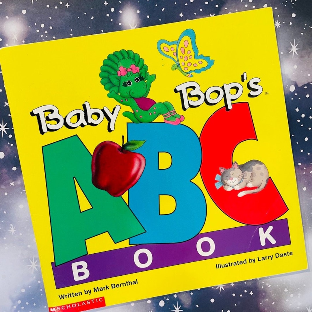Baby Bop's ABC Book // Barney Book // Scholastic // Mark