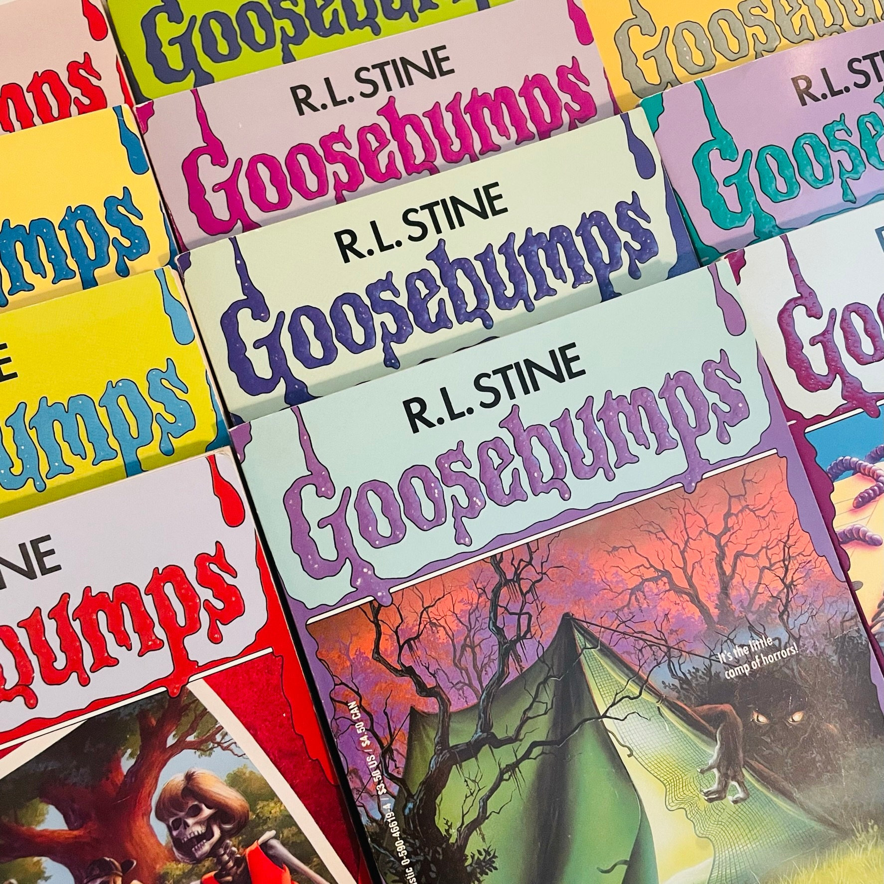 10冊 GOOSEBUMPS books Goosebumps Series 10 Books Collection Set (Classic Covers