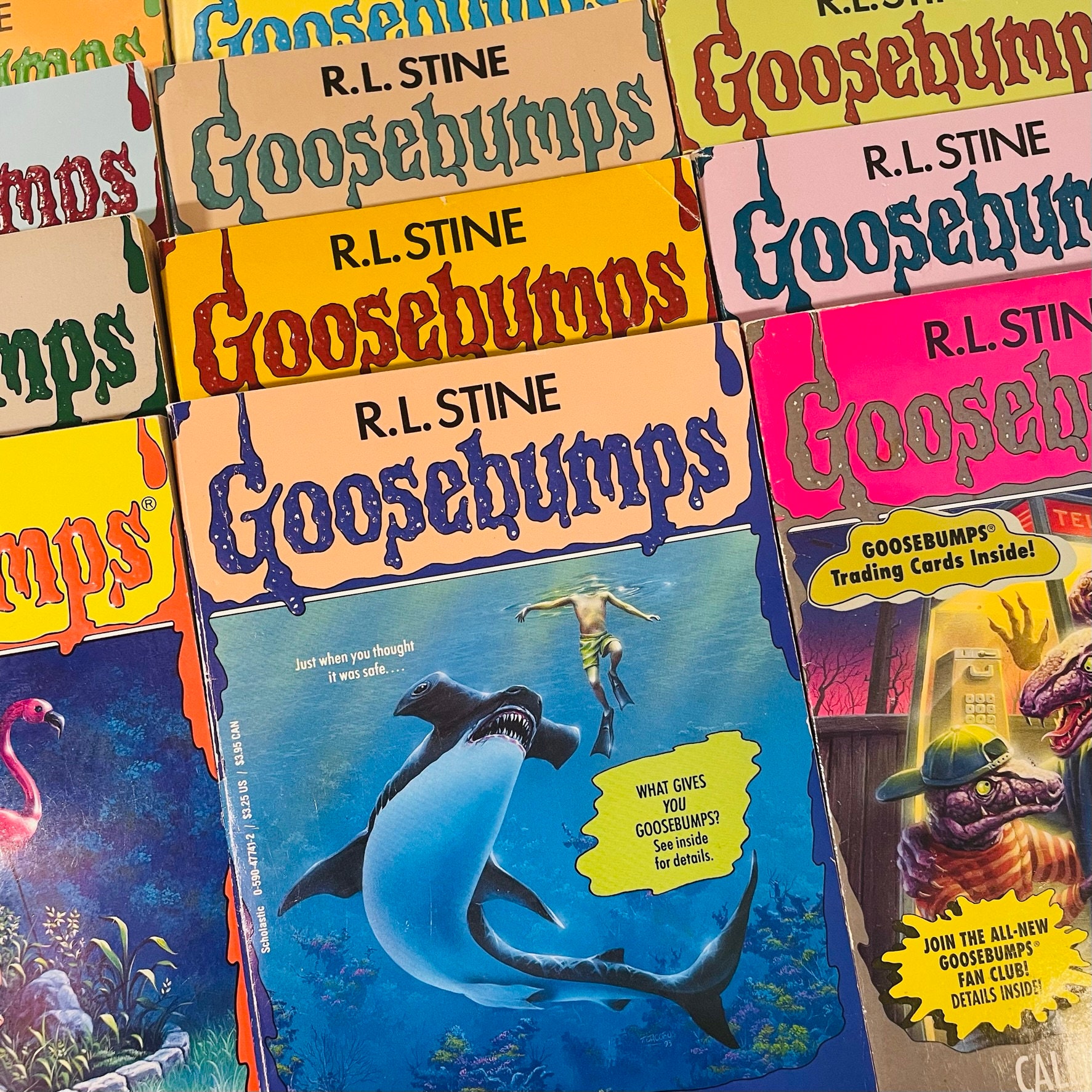 Good Condition! Goosebumps Books // Choose One // R.L. Stine // Original Vintage Goosebumps // Scary Teen Chapter Books // Nostalgic 1990s